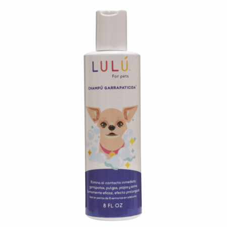 SHAMPOO GARRAPATICIDA LULU 8OZ