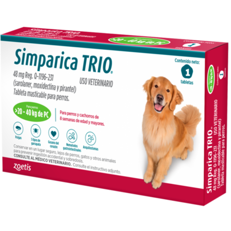 SIMPARICA TRIO 20.1-40K  48MG