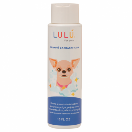 SHAMPOO GARRAPATICIDA LULU 16OZ