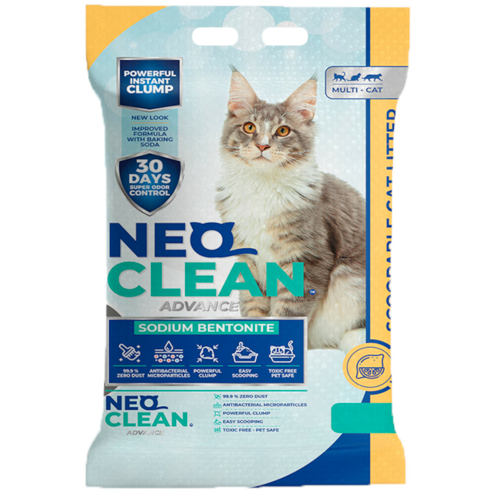 ARENA PARA GATO NEO CLEAN (LIMON, 8.3KG)