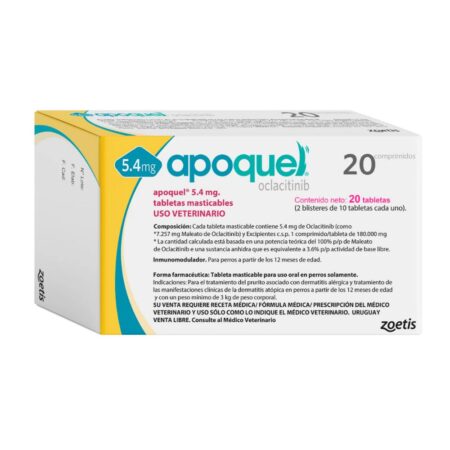 Apoquel 3.6 Mg Masticable Tratamiento De Dermatitis Atopica