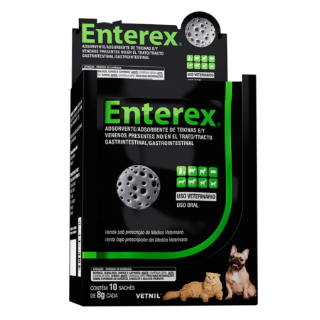 Enterex Absorbente De Toxinas Presentes En El Tracto Gastrointestinal Por Sobre De 8g