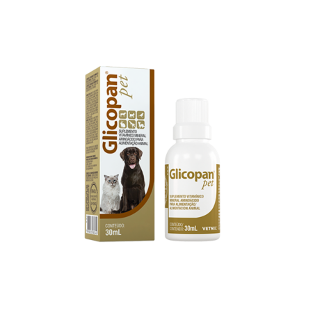 Glicopan Pet Suplemento Estimulante Del Apetito Y Energético Para Mascotas 30ml (copia)