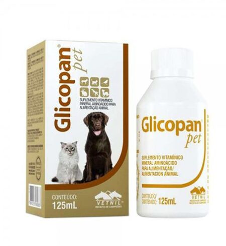 Glicopan Pet Suplemento Estimulante Del Apetito Y Energético Para Mascotas 125ml